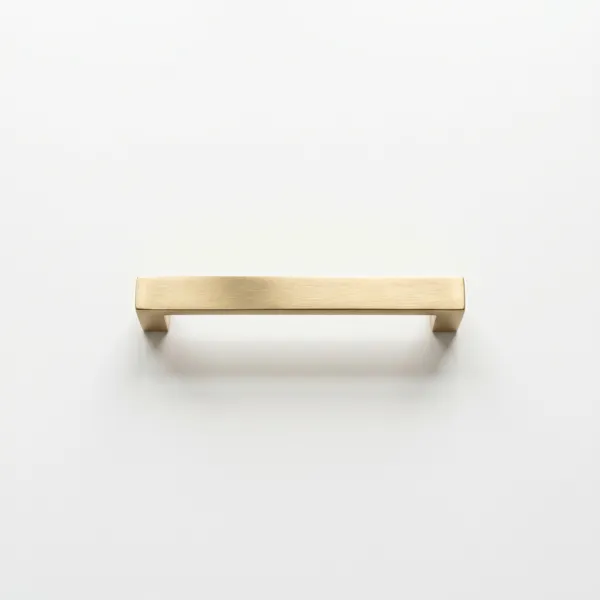 Brushed Brass Cabinet Pull, 5" (128mm)